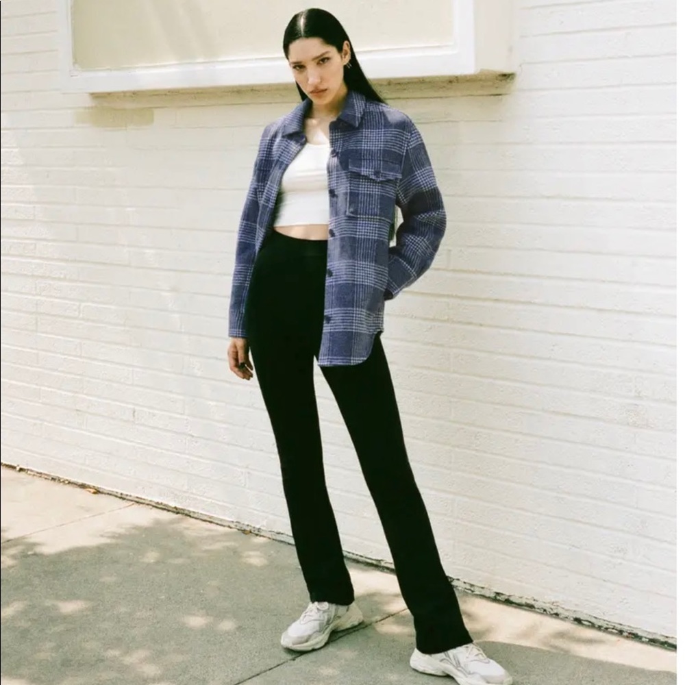 Reformation Giles Jacket Shirt Oversized Medium